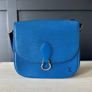 Louis Vuitton Saint Cloud GM Blue Epi